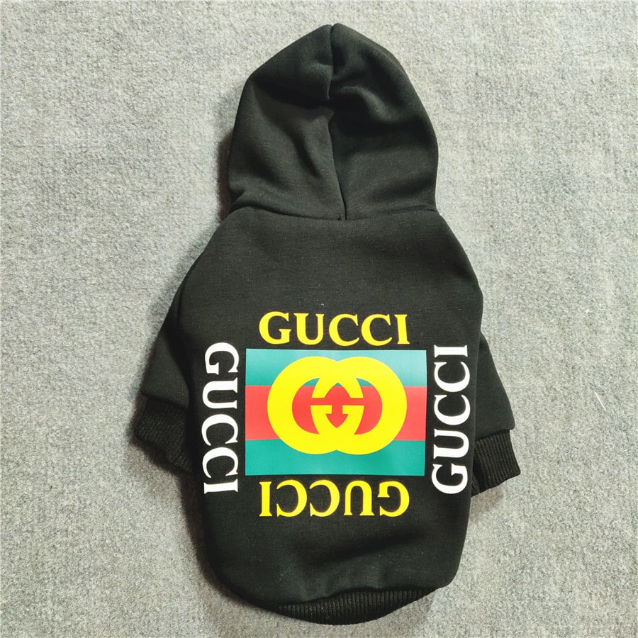 Gucci doggy sweatshirt | Dog Hoodies, Stylish puppy hoodies, Fashion ...