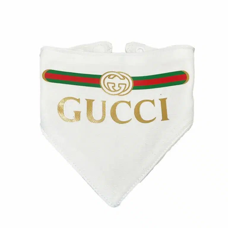 Gucci dog bandanas