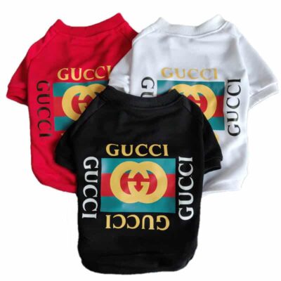 Gucci dog t shirt