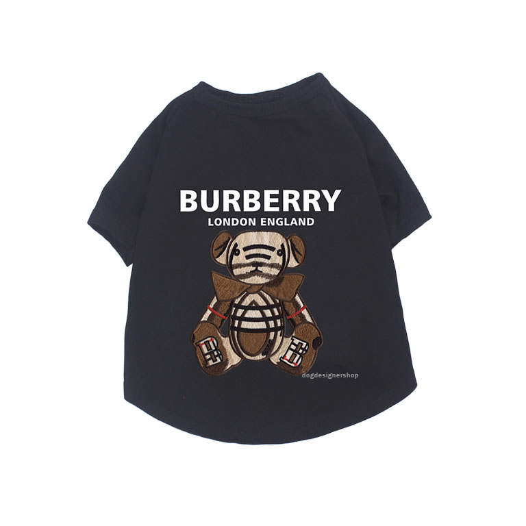 burberry dog clothes | Luxury pet summer tshirt 2023 hot sale