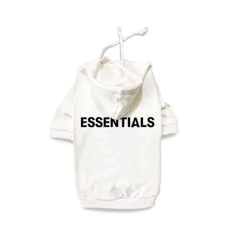 essentials dog hoodies