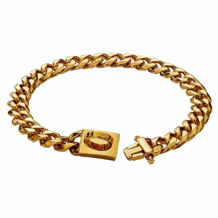 Dog chain collar | Pitbull dog cuban link dog chain, Best Collar G002 ...