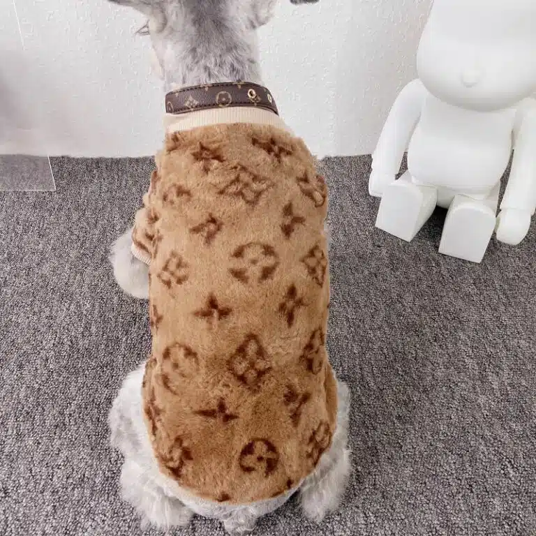 fur dog sweater