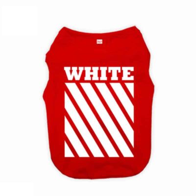 off white dog clothes