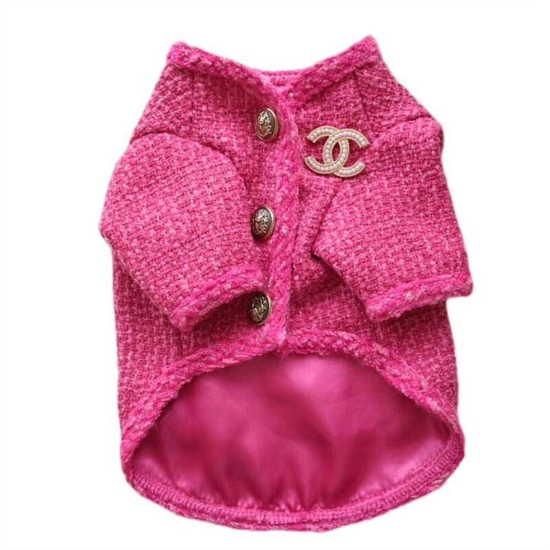 Chanel Dog Coats Chanel Inspired Dog Wool Jacket, Buy Best W501