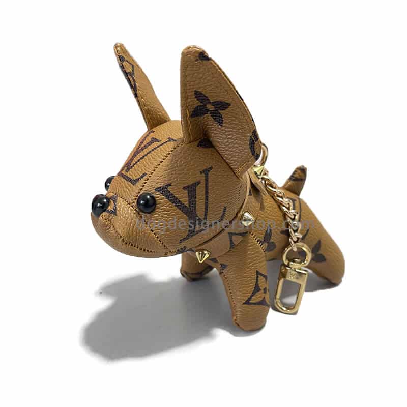 LV dog keychain