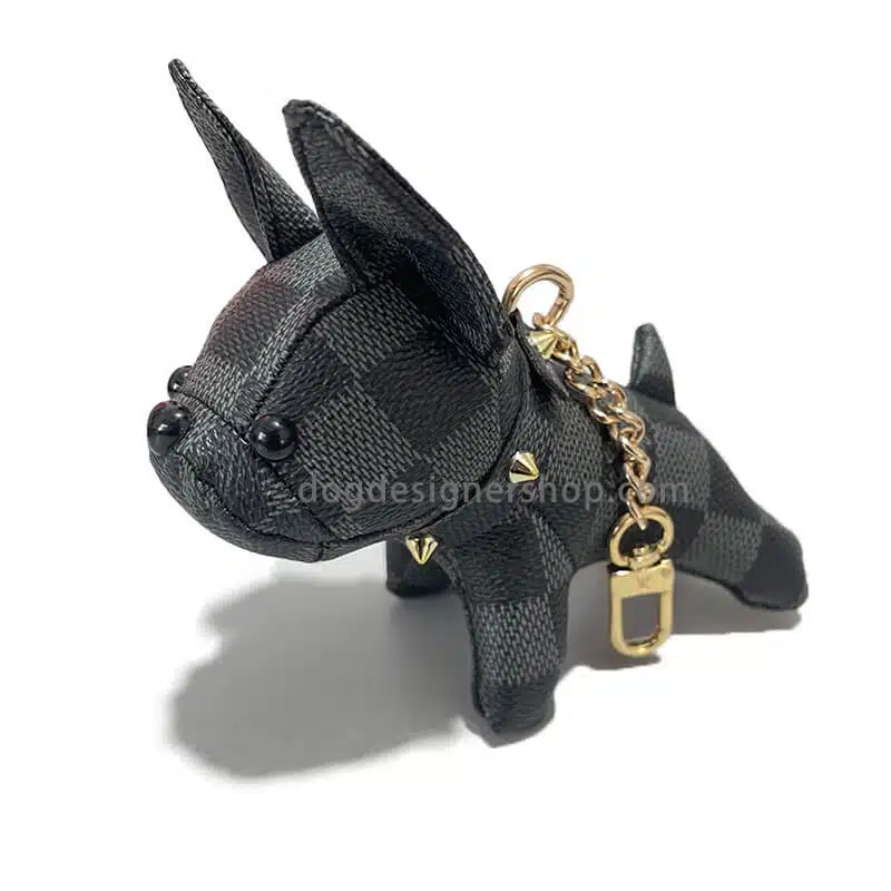 Cute and Stylish LV French Bulldog Keychain Doll. - Depop