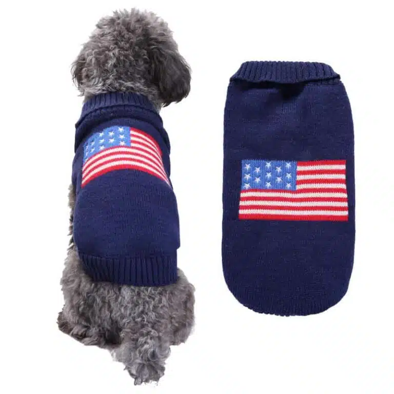 American flag dog clothes