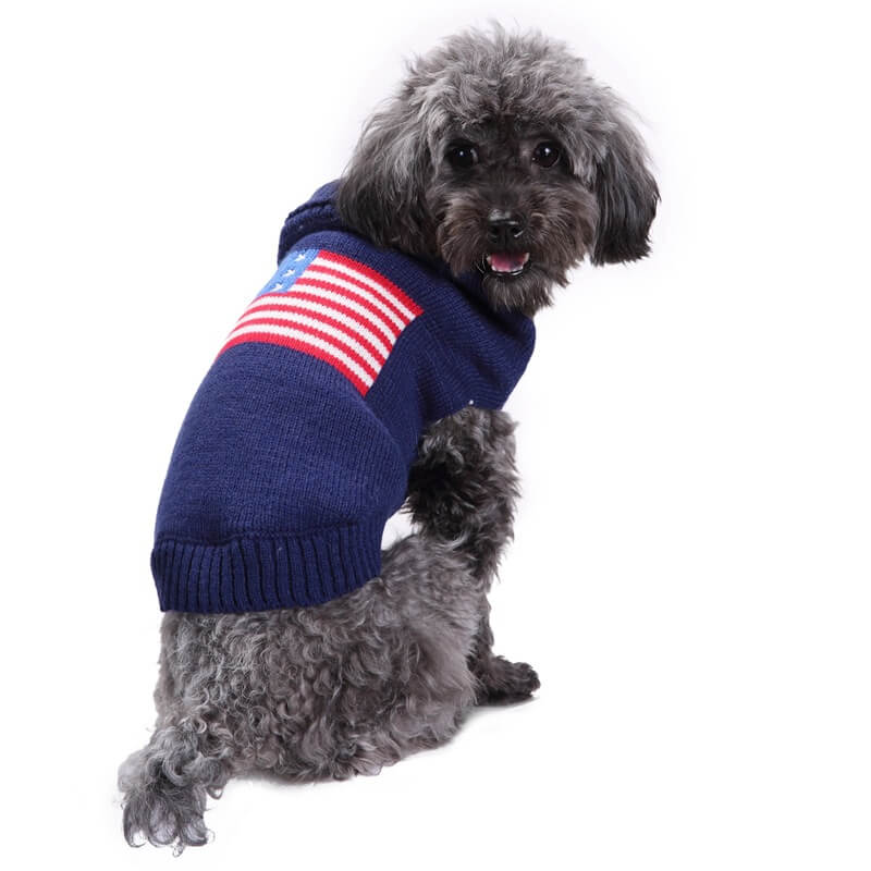 American flag dog clothes