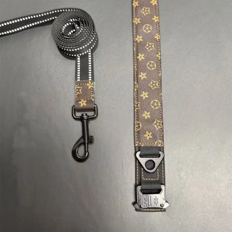 LV dog collar for large dog