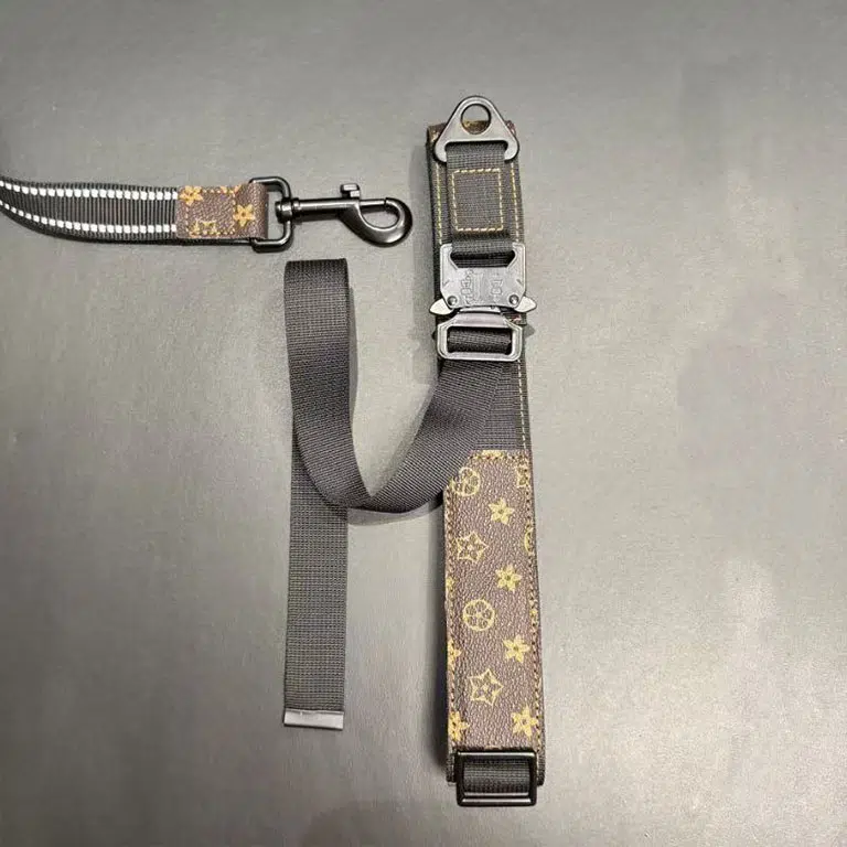 LV dog collar for large dog