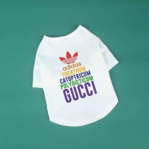Gucci adidas dog t-shirt (7)